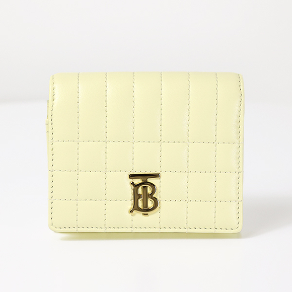 Burberry Yellow Mini Wallet Lola Compact - Picture 1 of 12